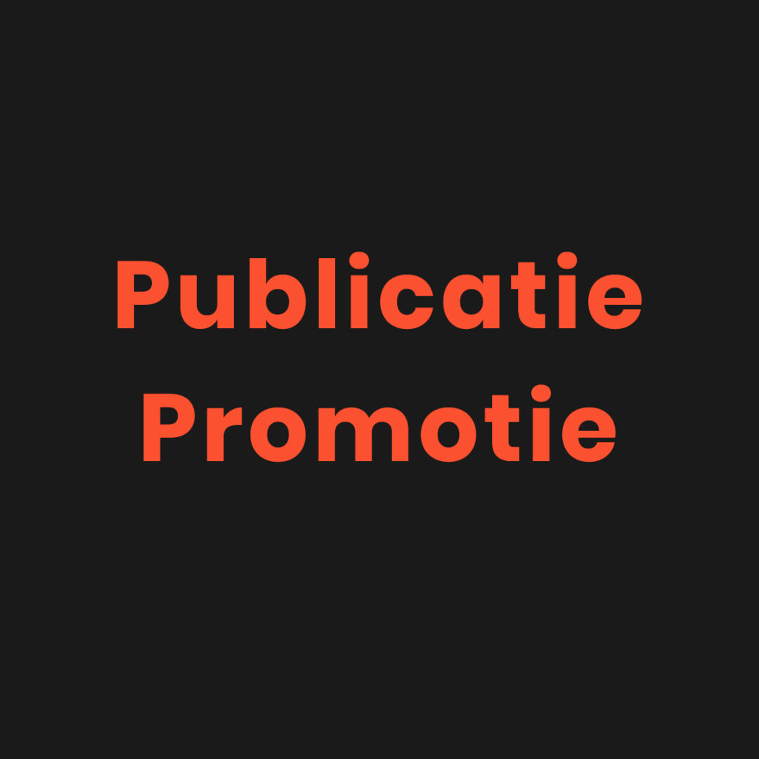 Publicatie Promotie